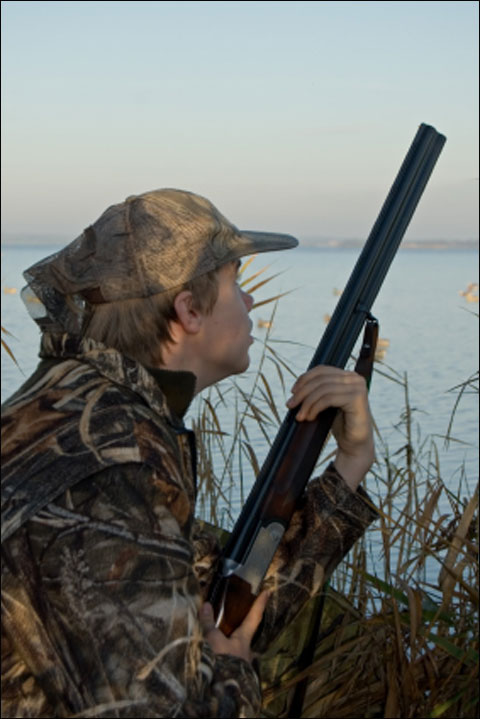 Hunter-Teenager-duck